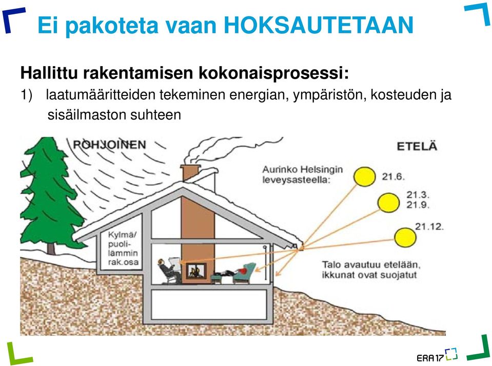 laatumääritteiden tekeminen energian,