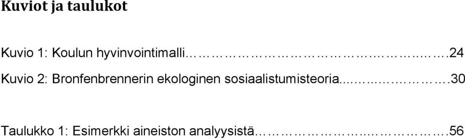 ...24 Kuvio 2: Bronfenbrennerin ekologinen