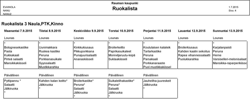 2015 Keskiviikko 9.