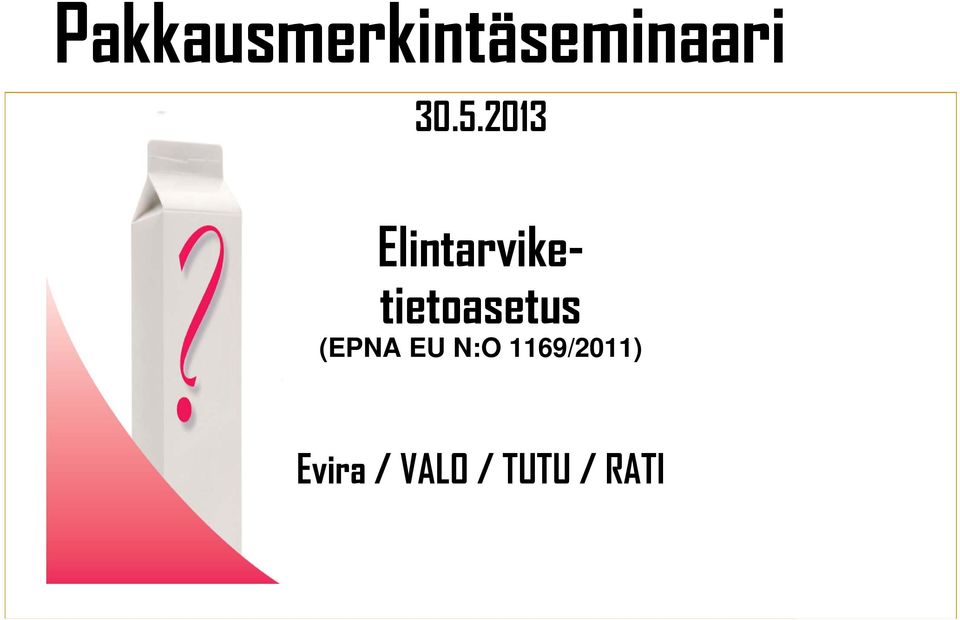 Elintarviketietoasetus