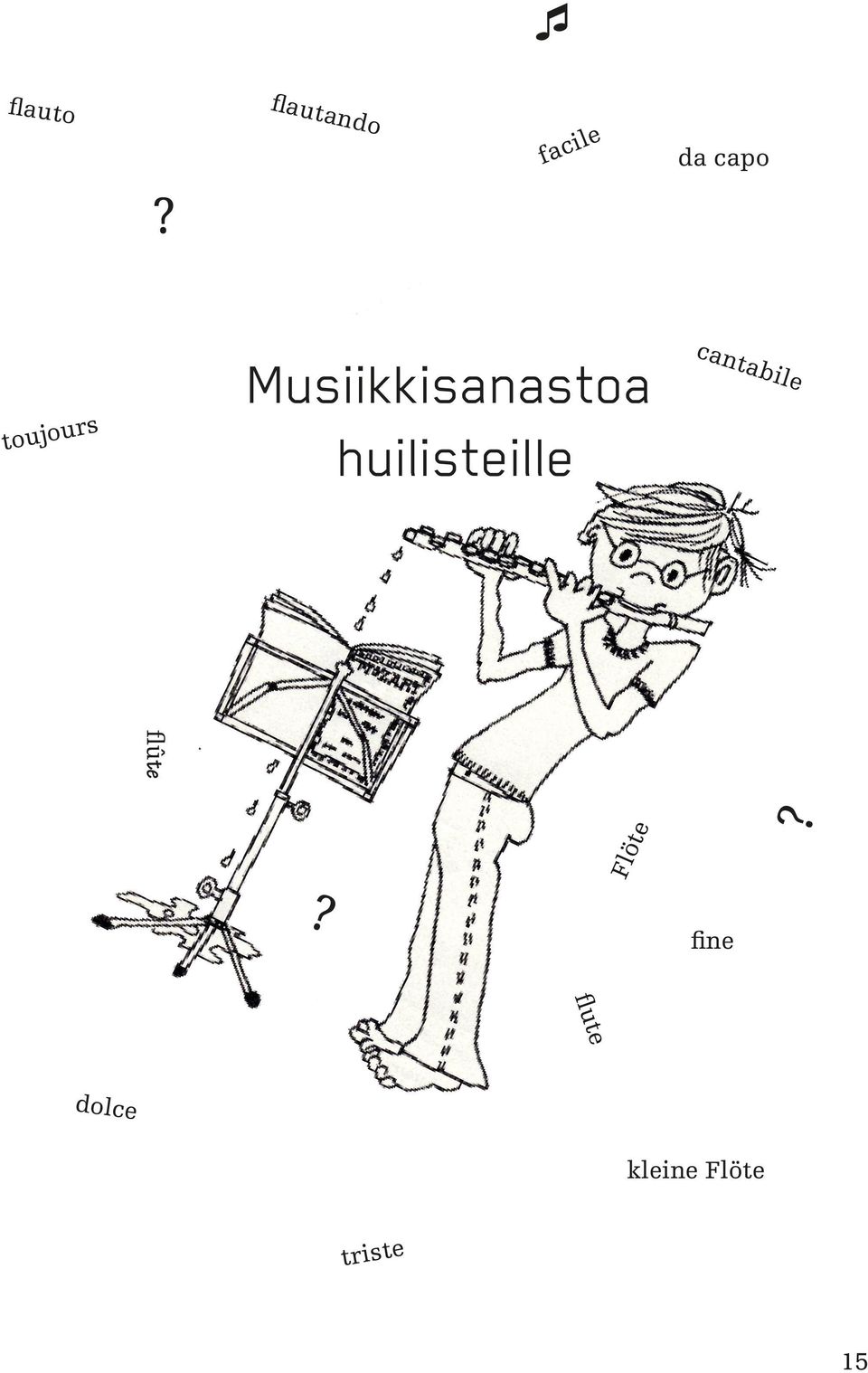 Musiikkisanastoa huilisteille