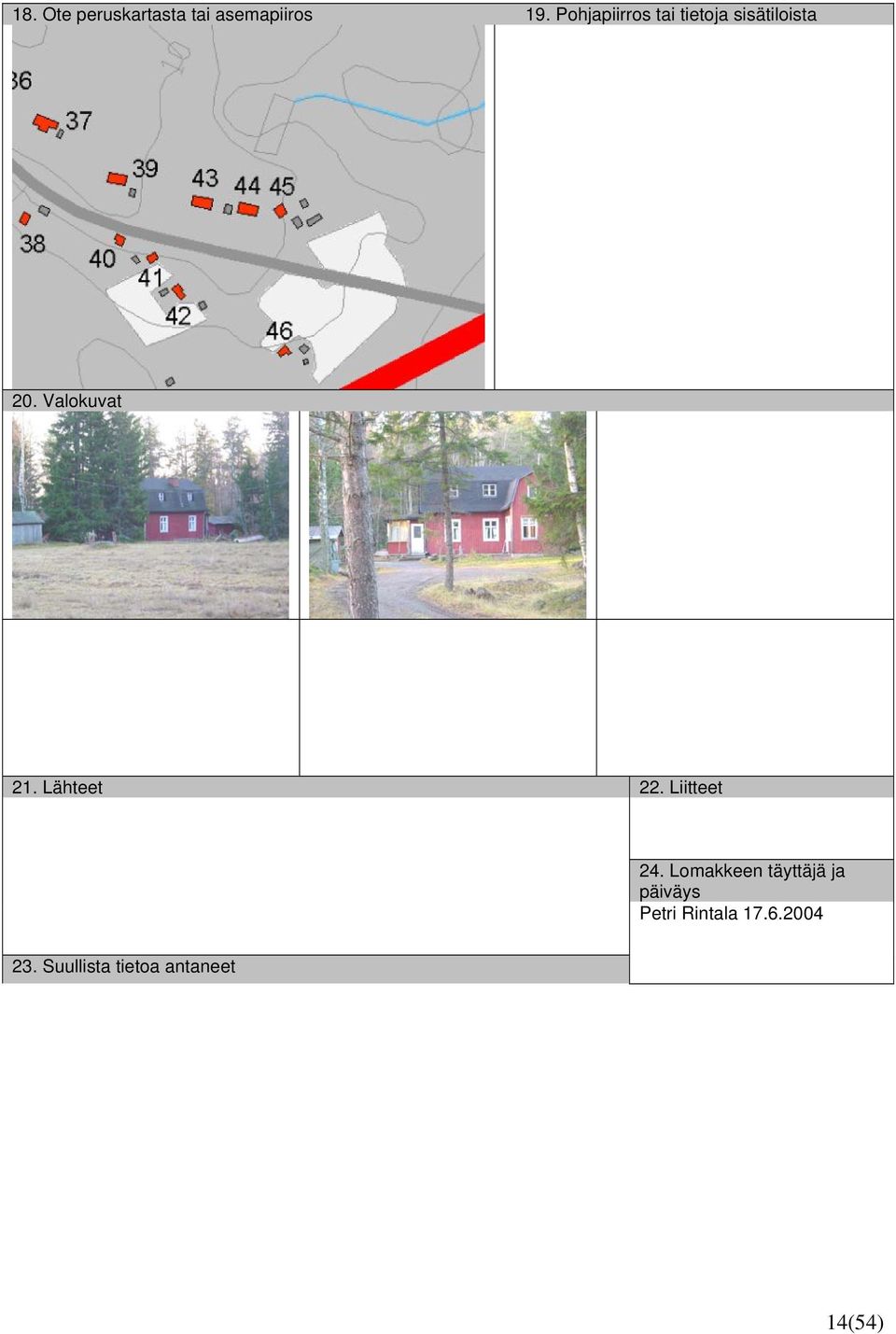 Valokuvat 21. Lähteet 22. Liitteet 24.