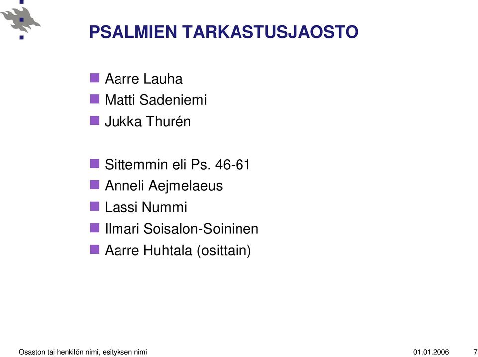 46-61 Anneli Aejmelaeus Lassi Nummi Ilmari