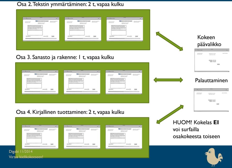 päävalikko Osa 3.