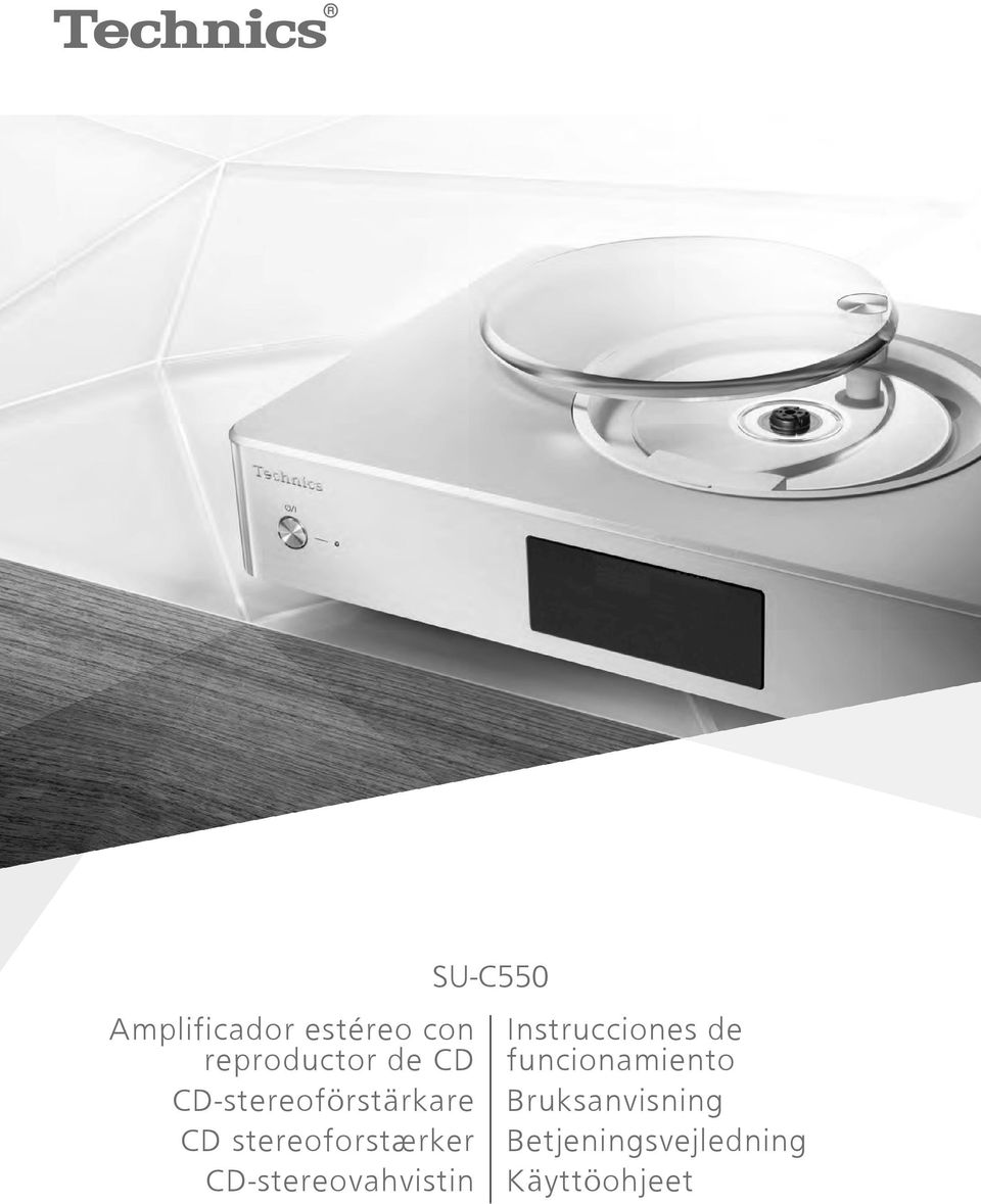 CD-stereovahvistin Instrucciones de