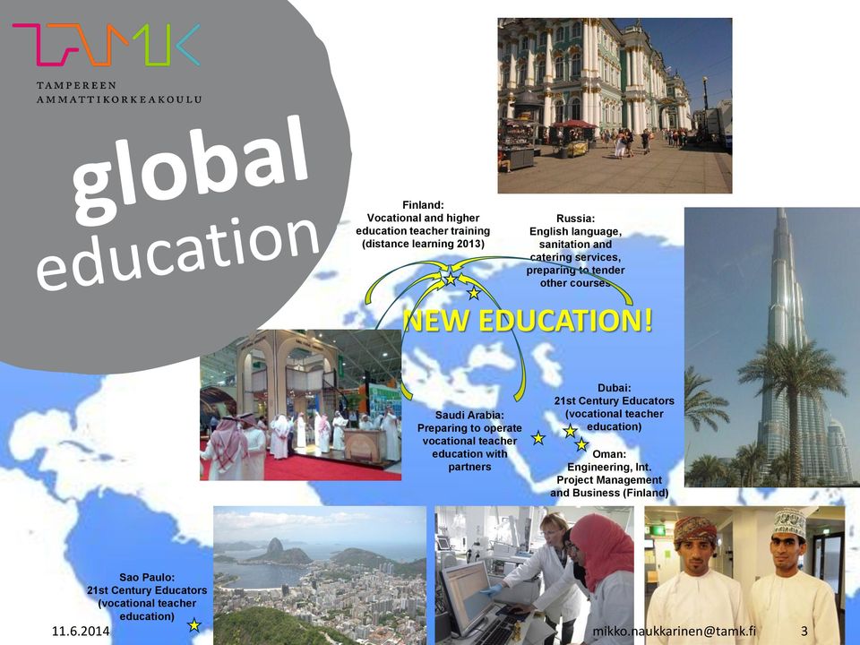 Saudi Arabia: Preparing to operate vocational teacher education with partners Dubai: 21st Century Educators (vocational