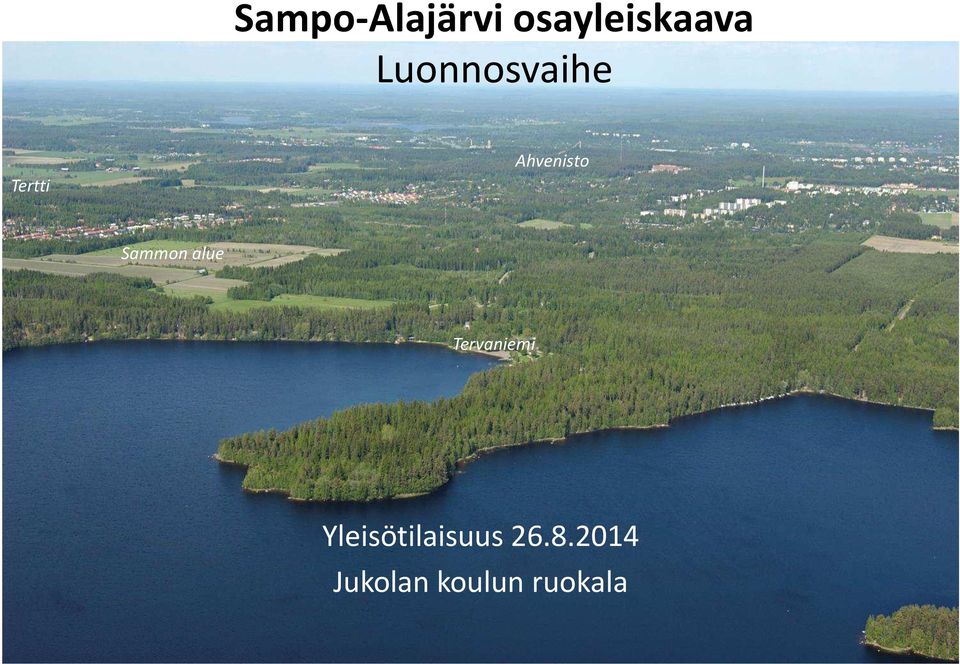 Sammon alue Tervaniemi