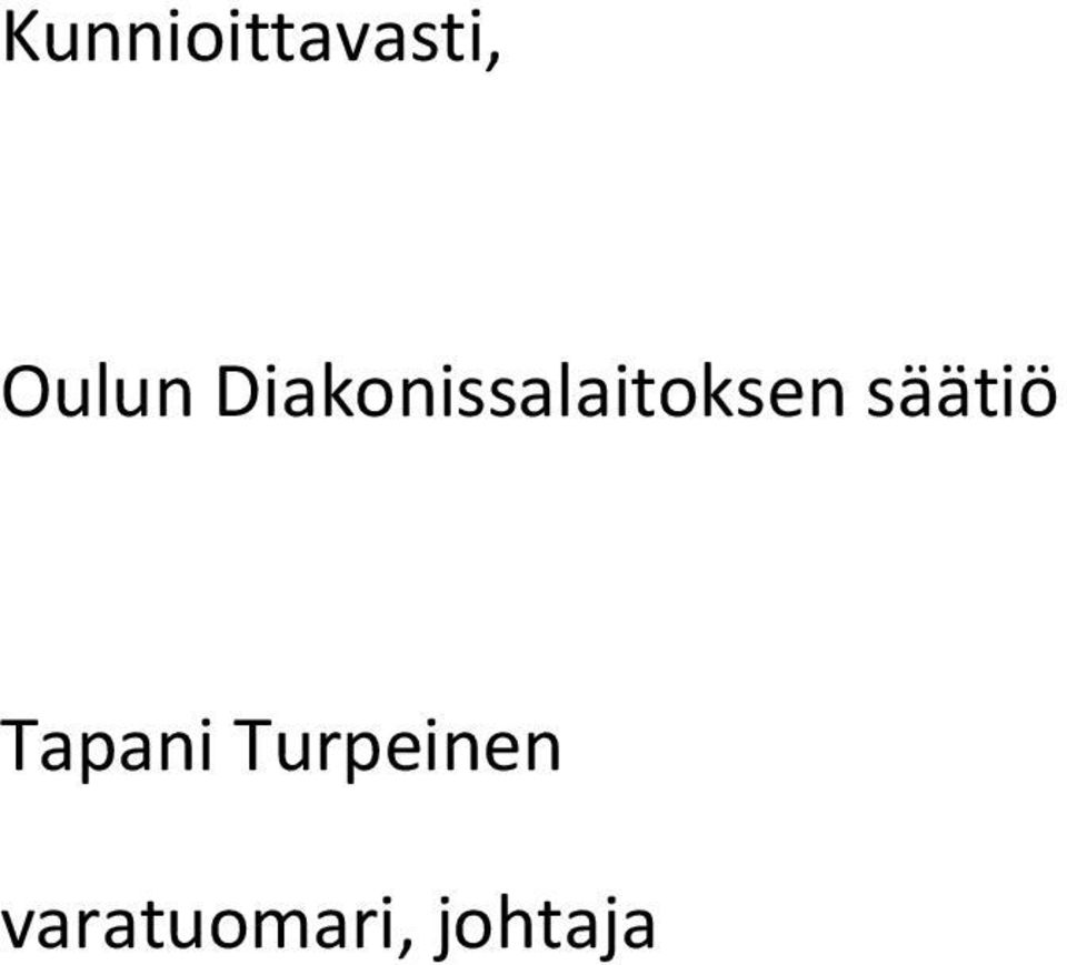 Diakonissalaitoksen