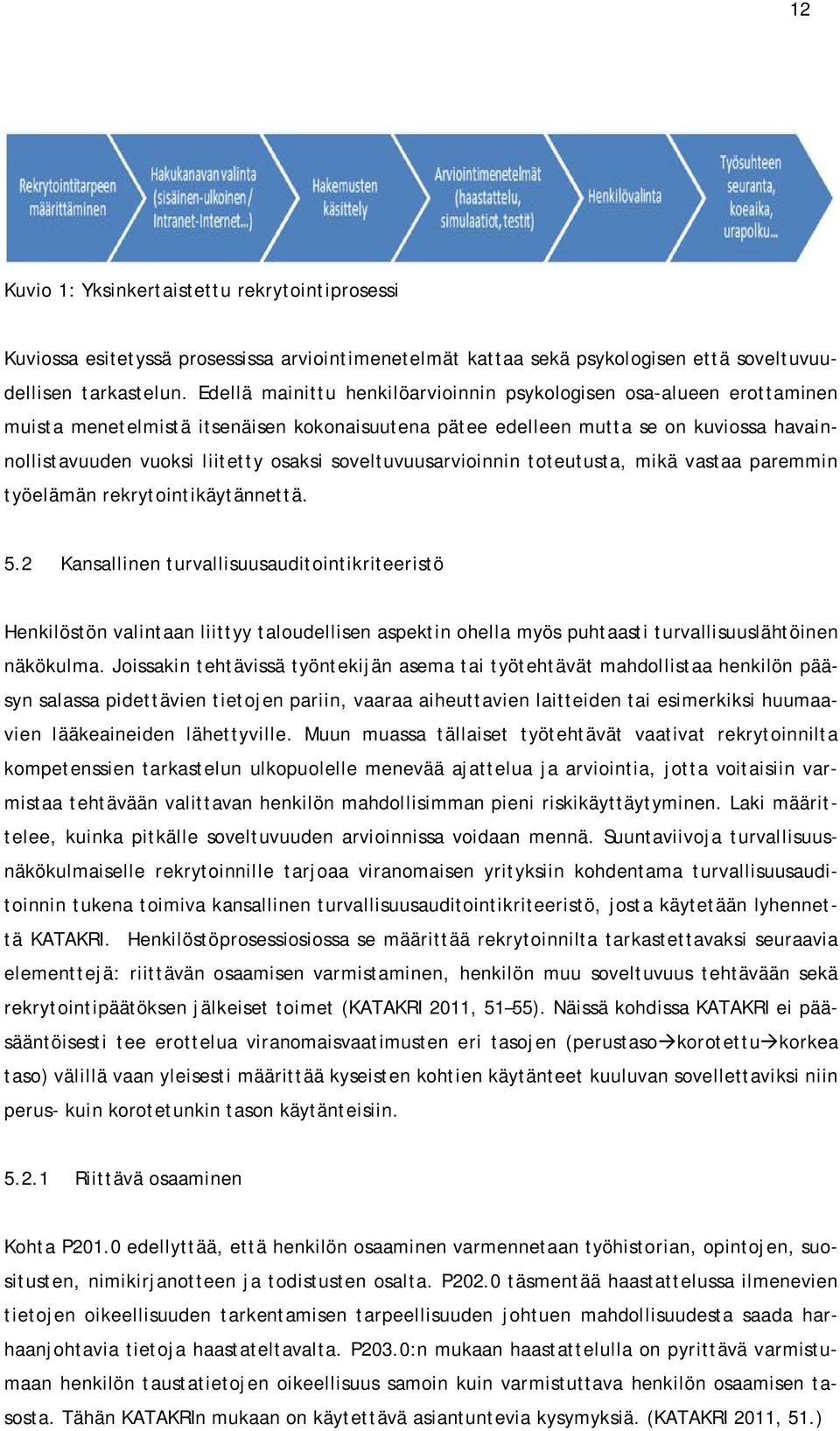 soveltuvuusarvioinnin toteutusta, mikä vastaa paremmin työelämän rekrytointikäytännettä. 5.