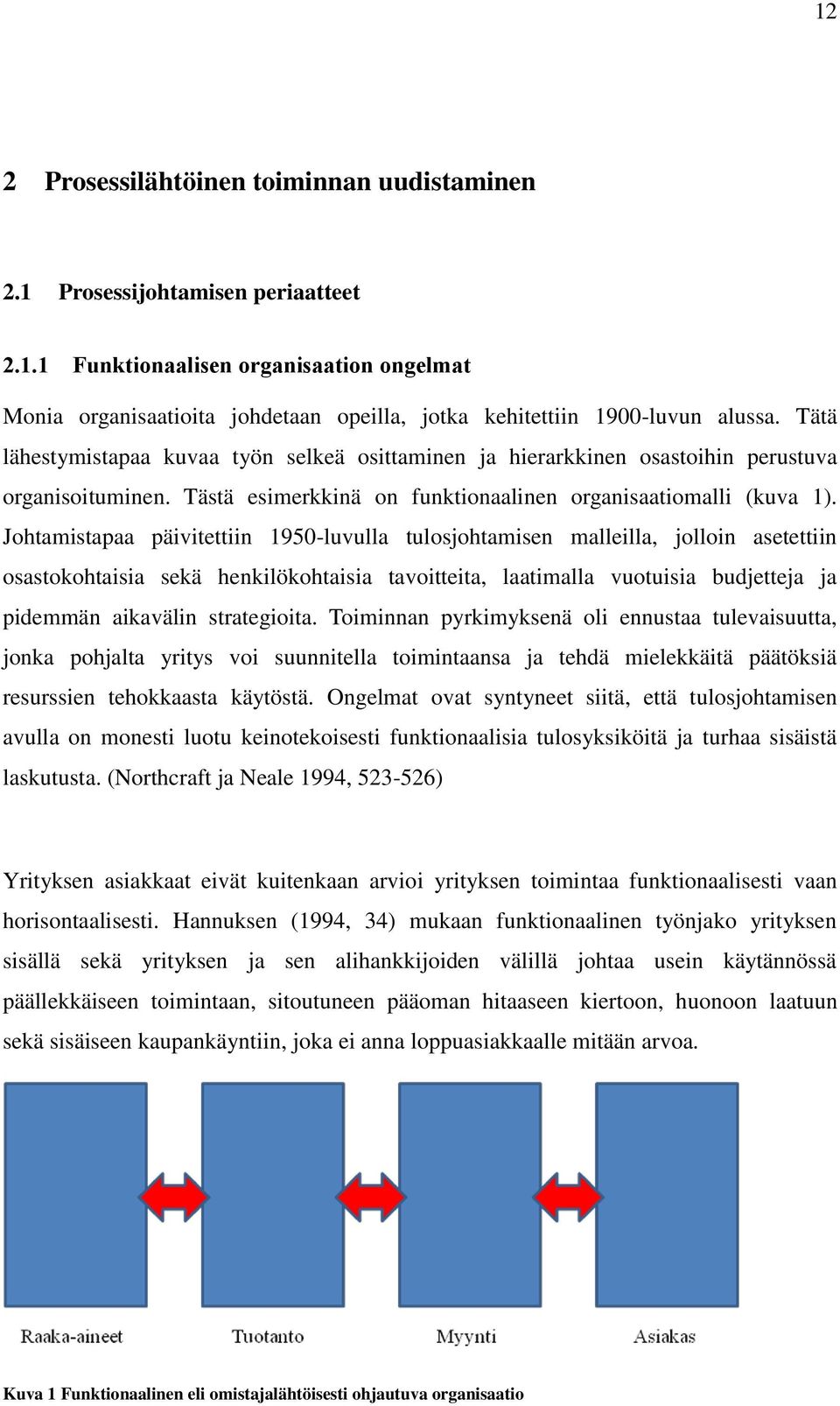 Johtamistapaa päivitettiin 1950-luvulla tulosjohtamisen malleilla, jolloin asetettiin osastokohtaisia sekä henkilökohtaisia tavoitteita, laatimalla vuotuisia budjetteja ja pidemmän aikavälin