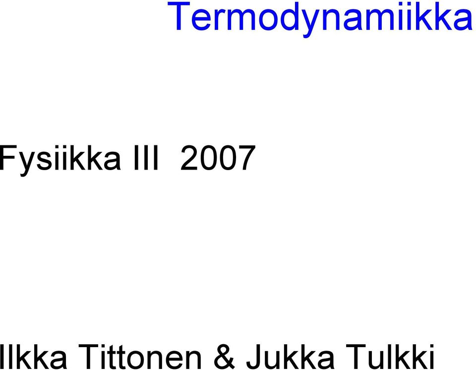 2007 Ilkka