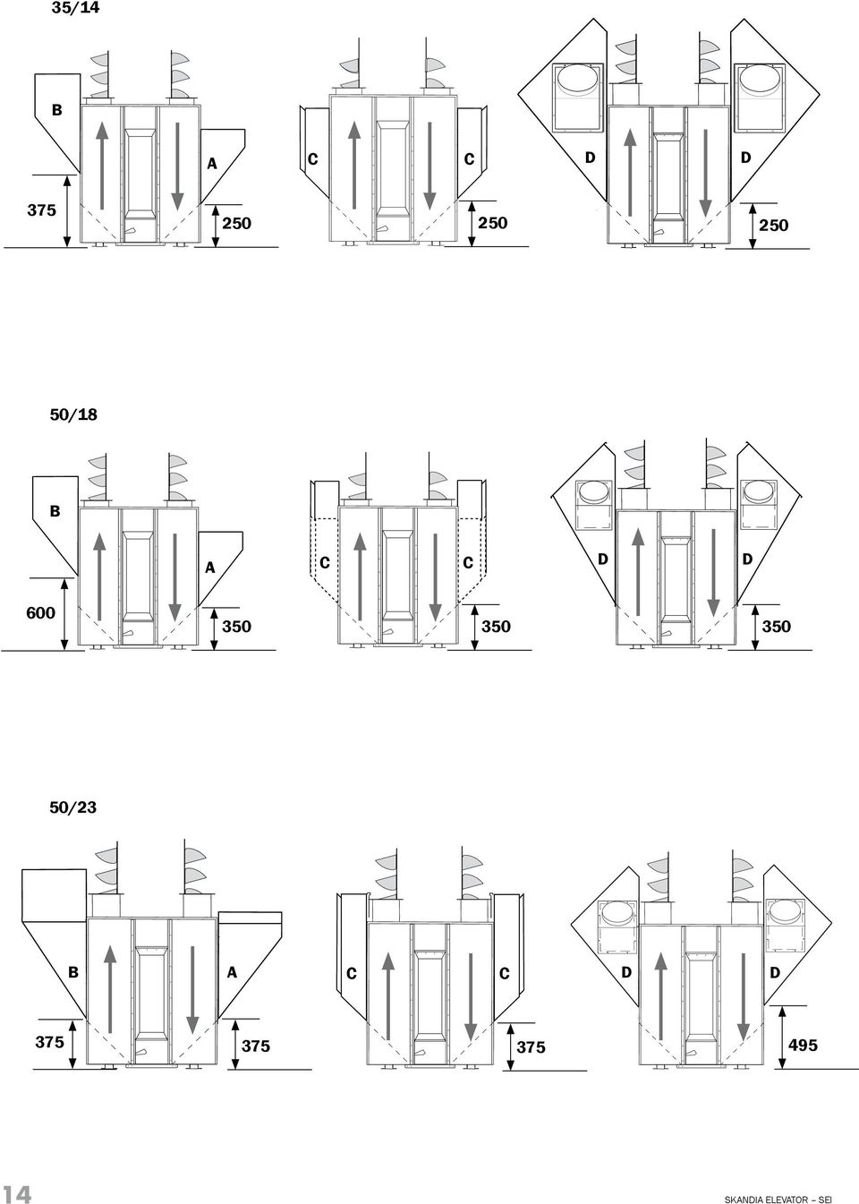 350 350 50/23 B A C C D D 375