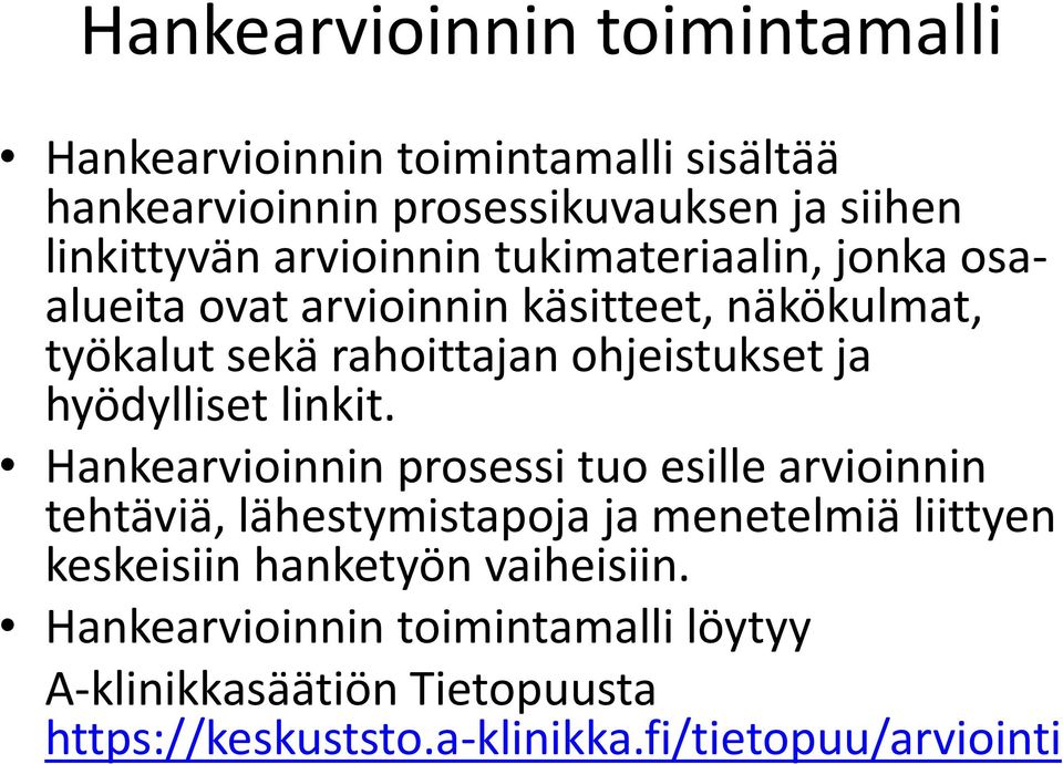 hyödylliset linkit.