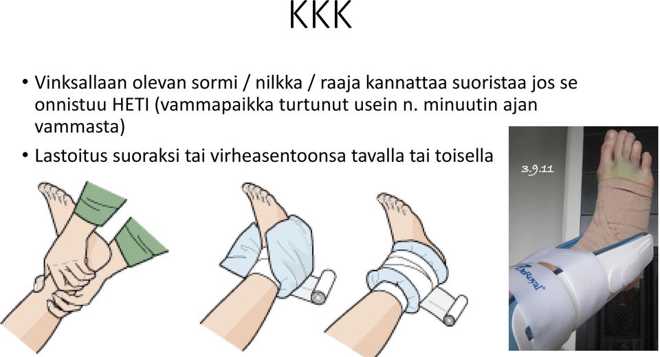 (vammapaikka turtunut usein n.