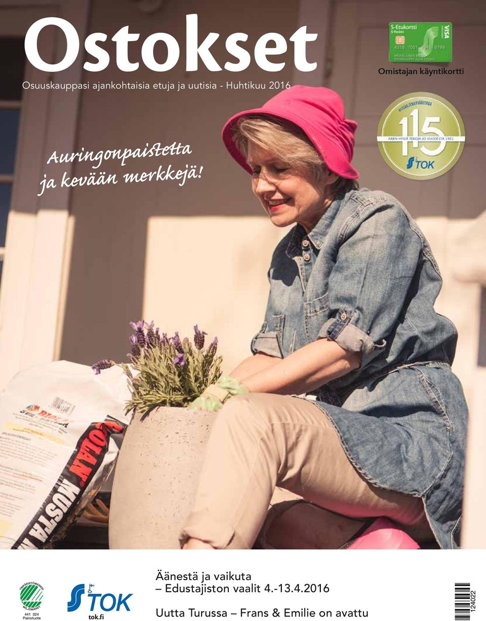 ja kevään merkkejä!