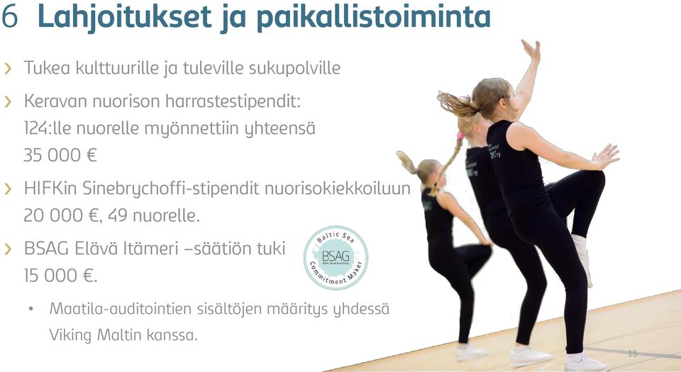 HIFKin Sinebrychoffi-stipendit nuorisokiekkoiluun 20 000, 49 nuorelle.
