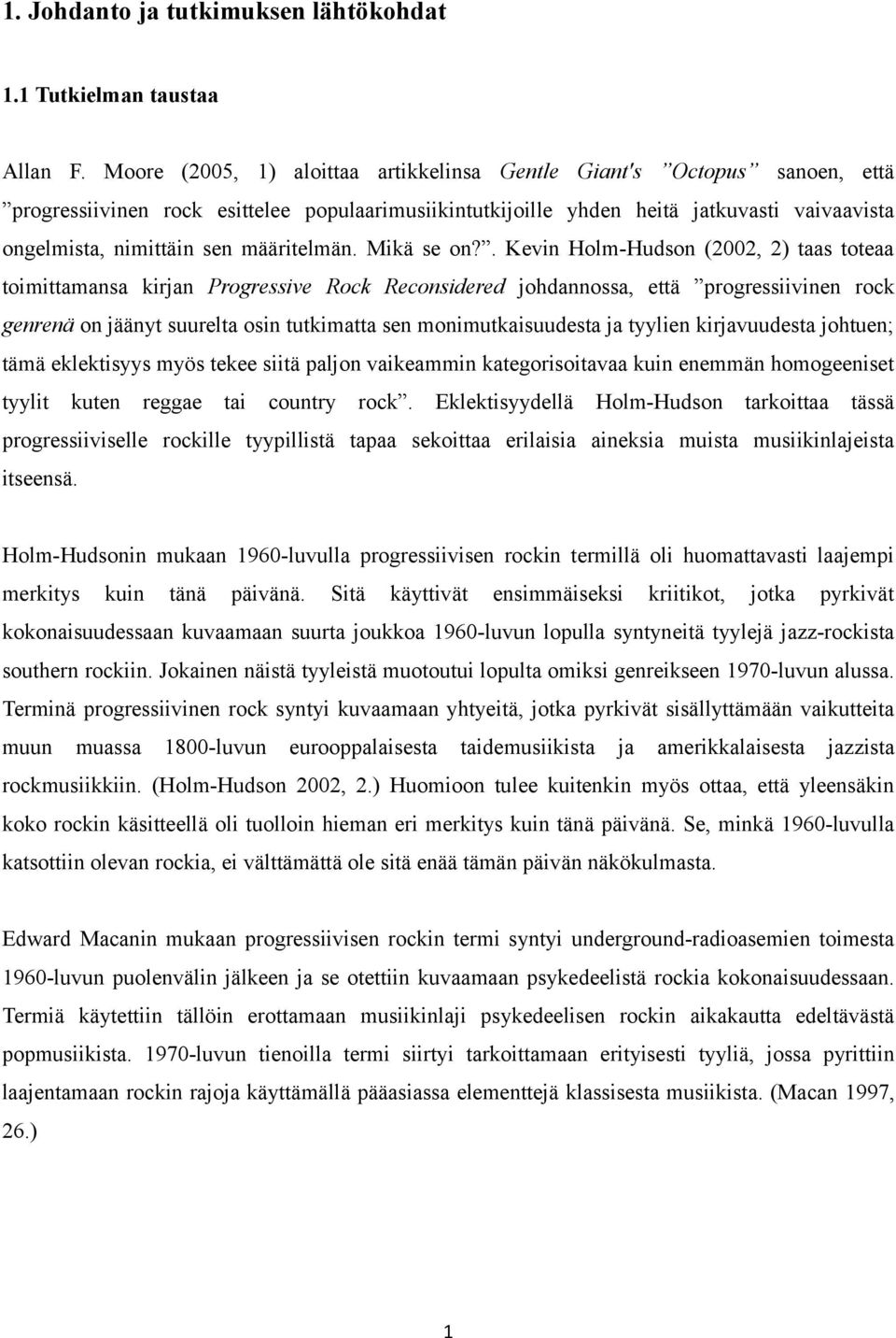 määritelmän. Mikä se on?
