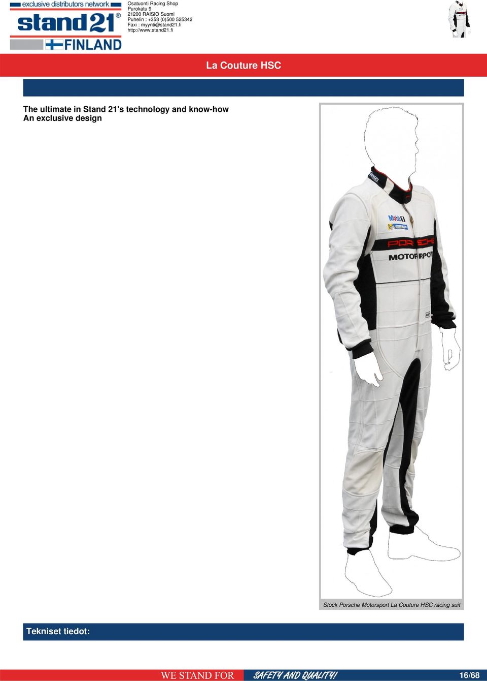 An exclusive design Stock Porsche