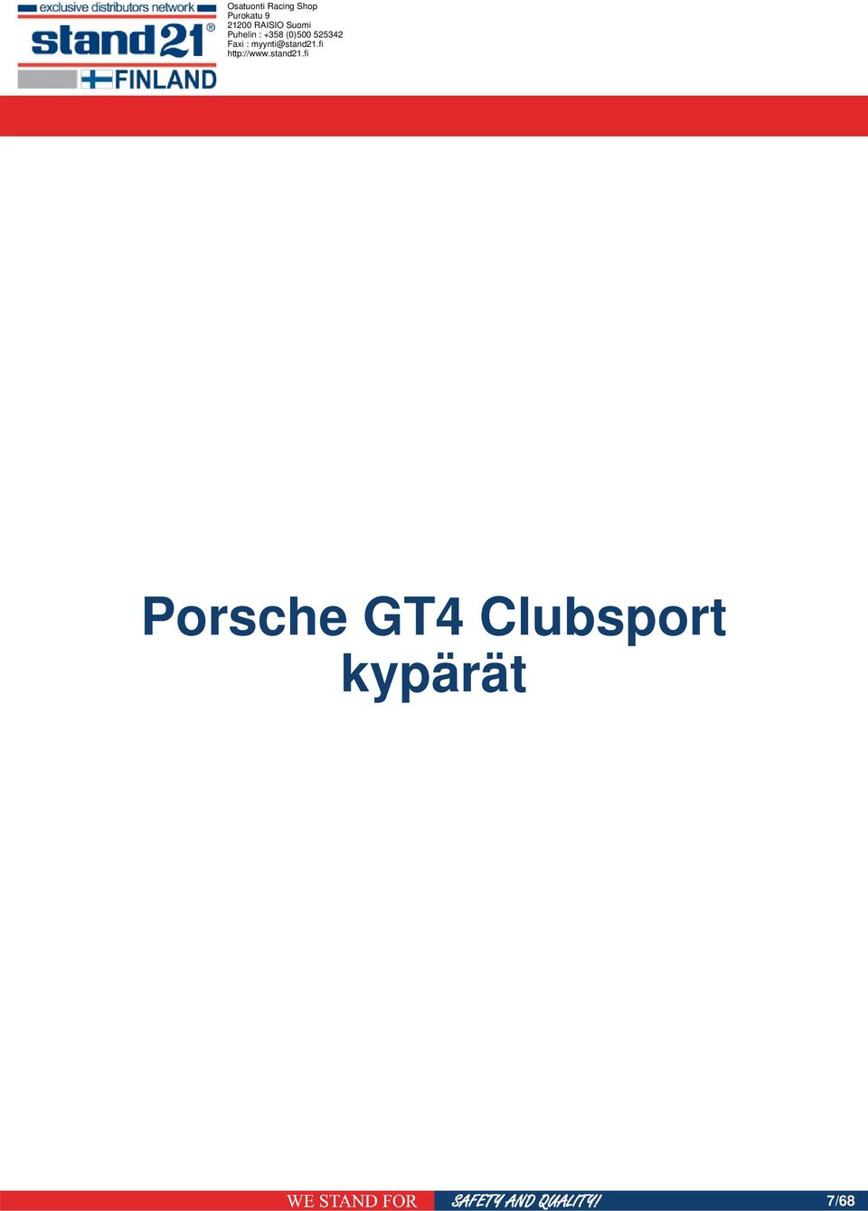 Porsche GT4