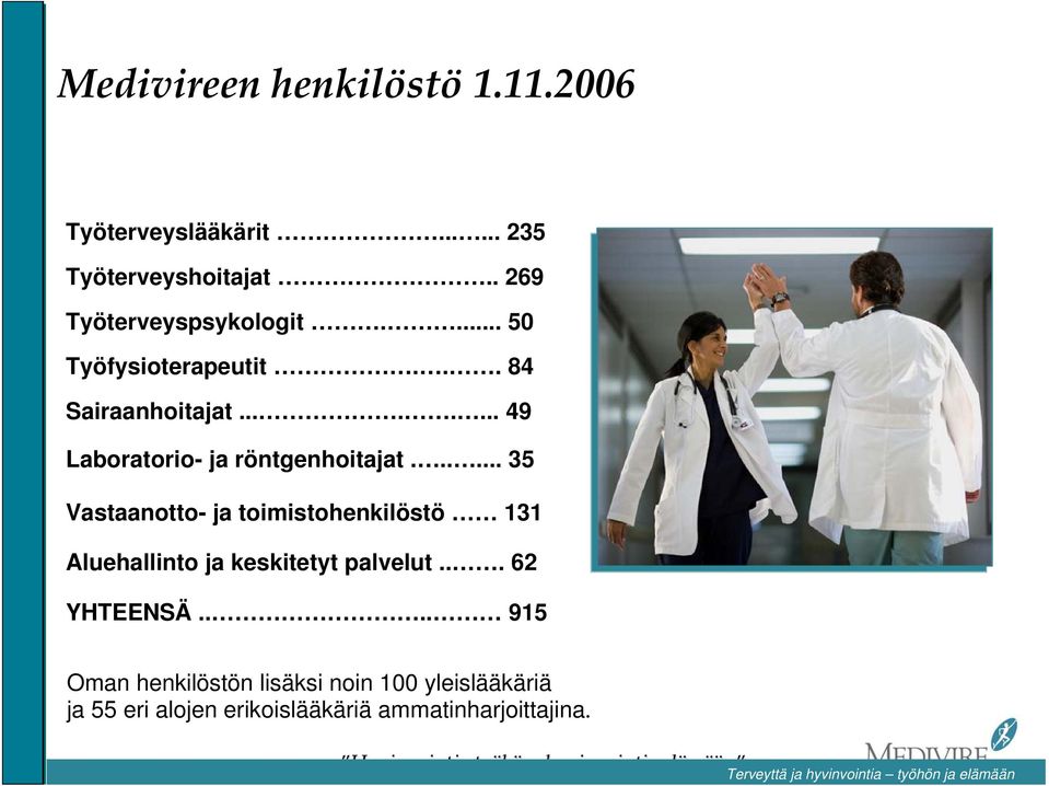 ..... 35 Vastaanotto- ja toimistohenkilöstö 131 Aluehallinto ja keskitetyt palvelut... 62 YHTEENSÄ.