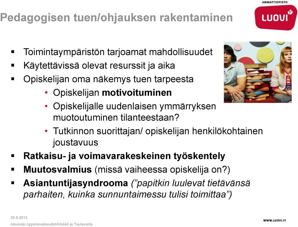 tilanteestaan?