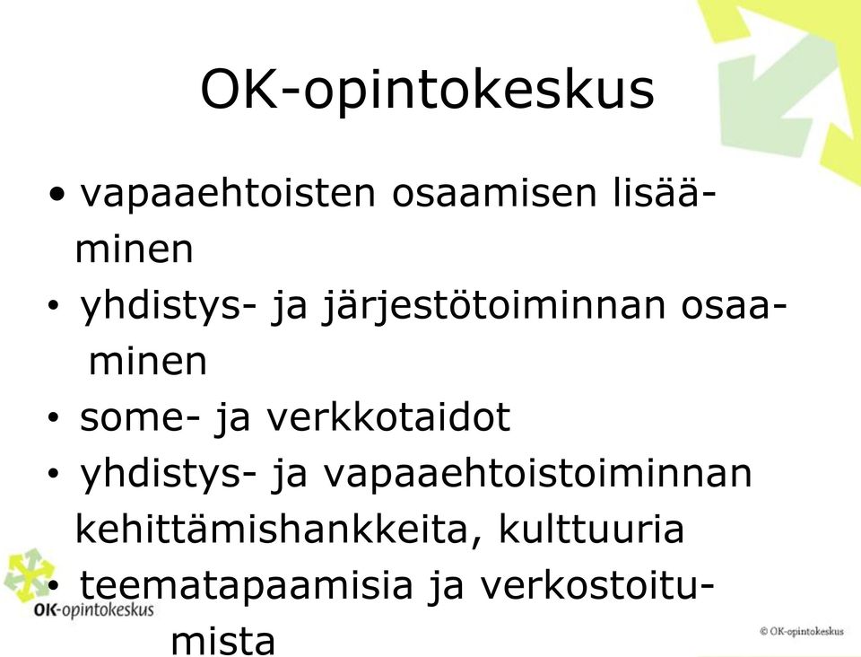 verkkotaidot yhdistys- ja vapaaehtoistoiminnan