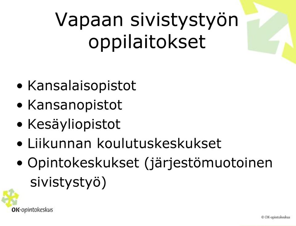 Kesäyliopistot Liikunnan