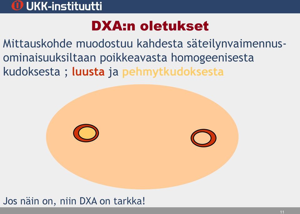 poikkeavasta homogeenisesta kudoksesta ;