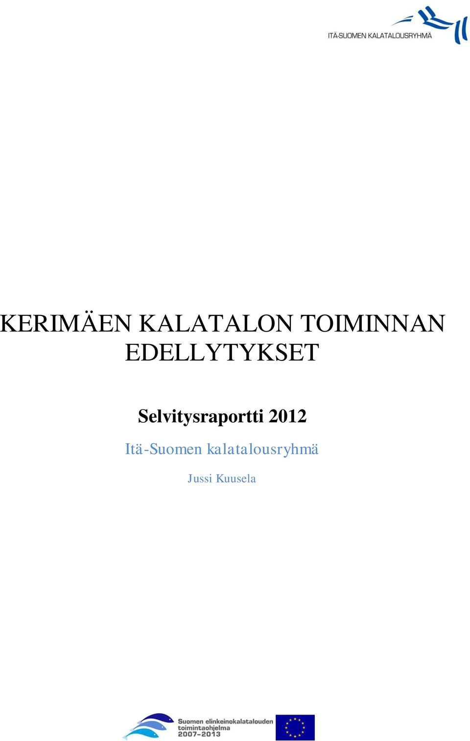Selvitysraportti 2012