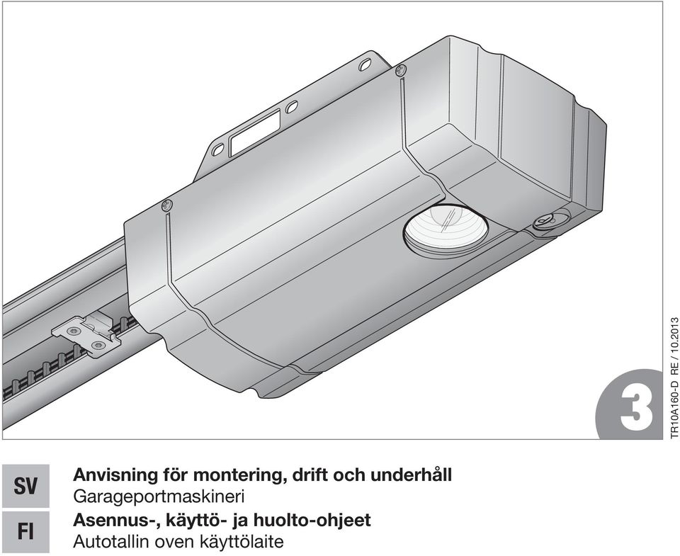 drift och underhåll Garageportmaskineri