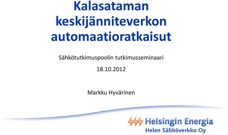 automaatioratkaisut