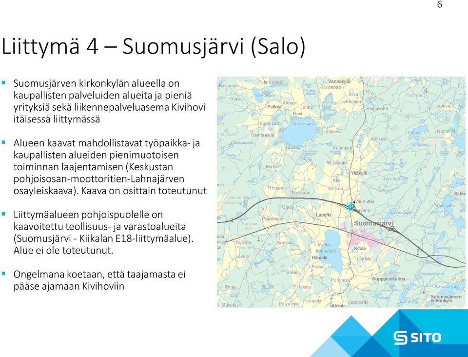 laajentamisen (Keskustan pohjoisosan-moottoritien-lahnajärven osayleiskaava).