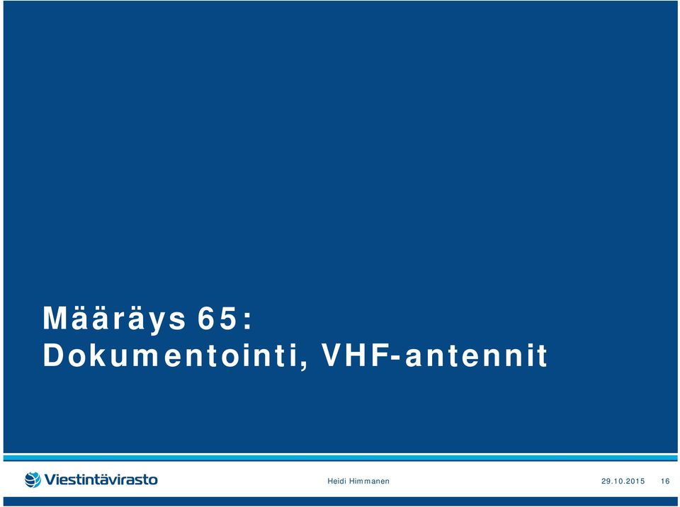 VHF-antennit