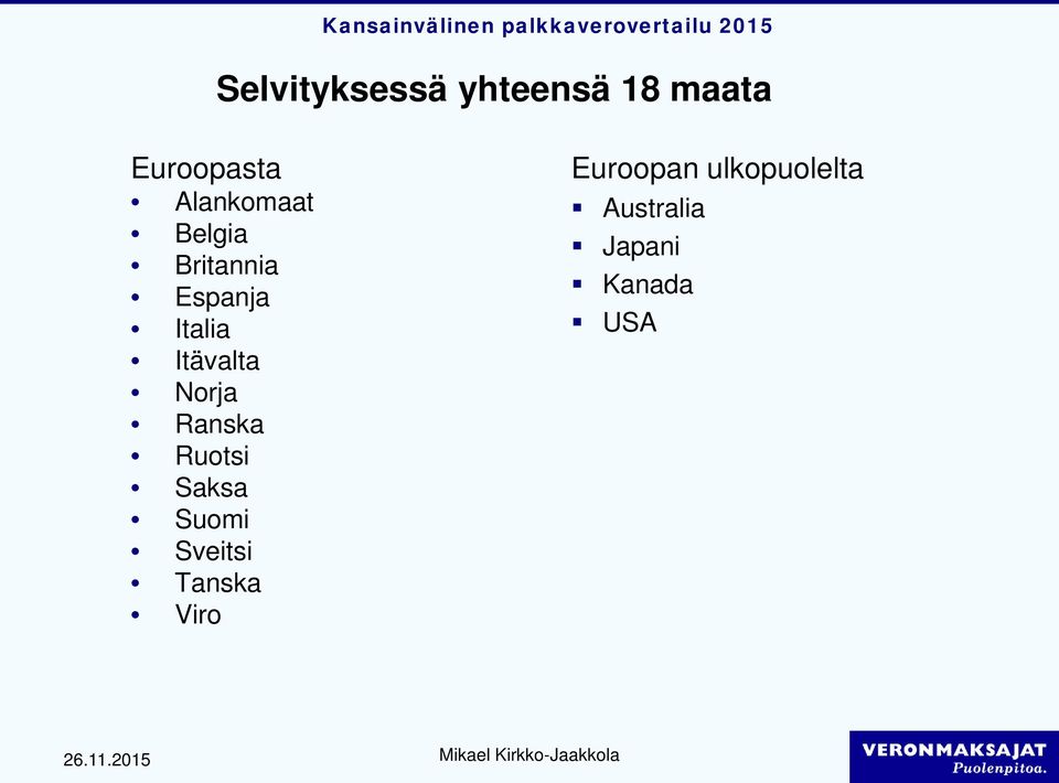 Itävalta Norja Ranska Saksa Sveitsi Tanska