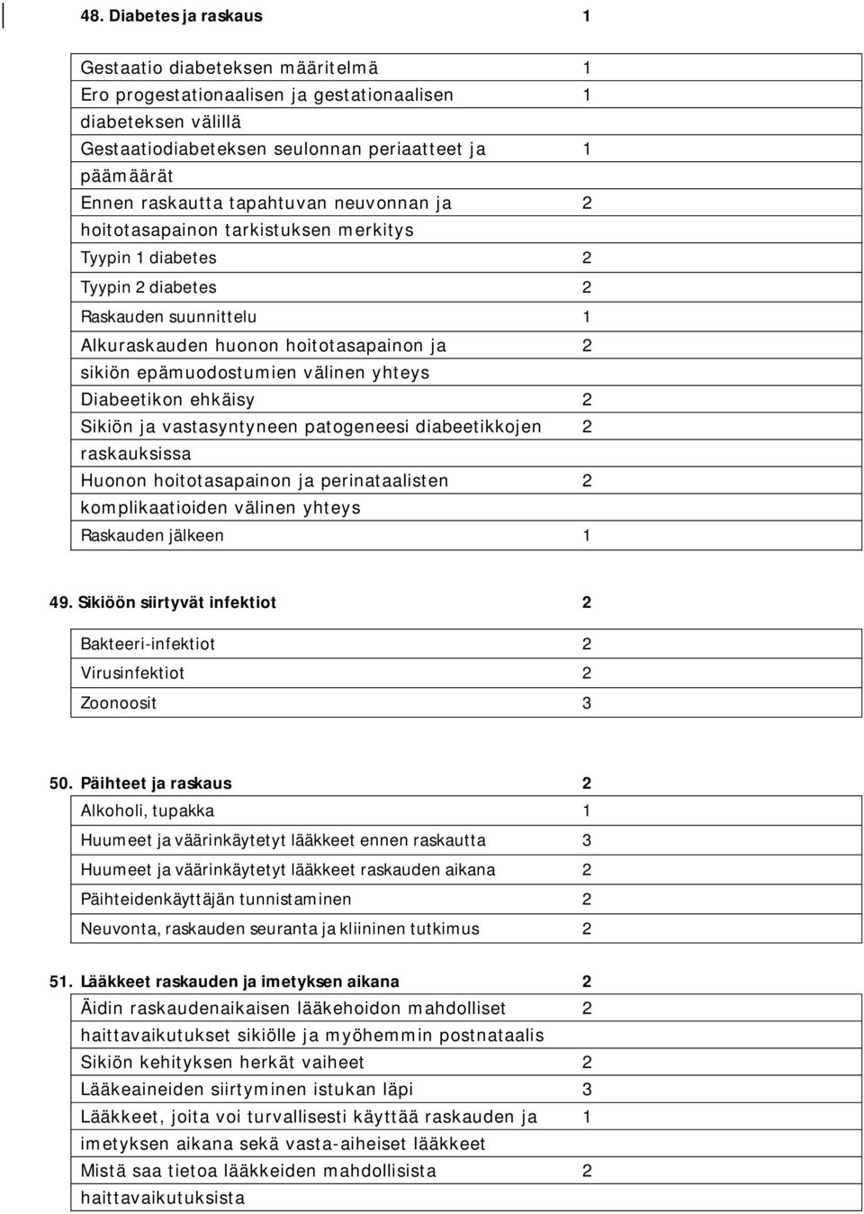 epämuodostumien välinen yhteys Diabeetikon ehkäisy 2 Sikiön ja vastasyntyneen patogeneesi diabeetikkojen 2 raskauksissa Huonon hoitotasapainon ja perinataalisten 2 komplikaatioiden välinen yhteys