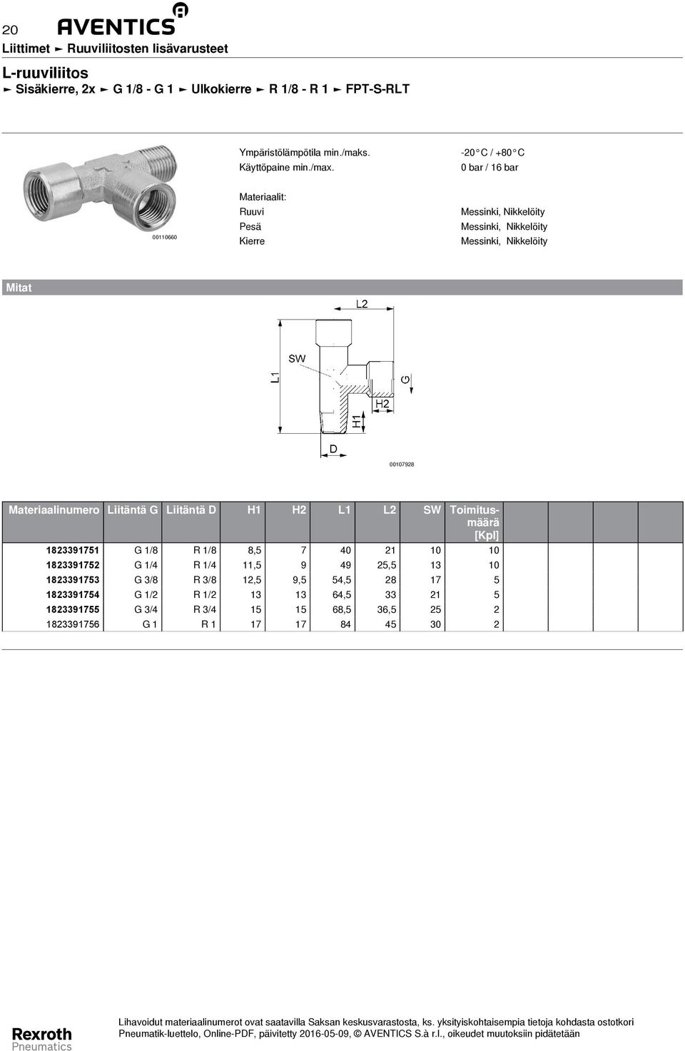 8,5 7 40 21 10 10 1823391752 G 1/4 R 1/4 11,5 9 49 25,5 13 10 1823391753 G 3/8 R 3/8 12,5 9,5 54,5 28 17 5