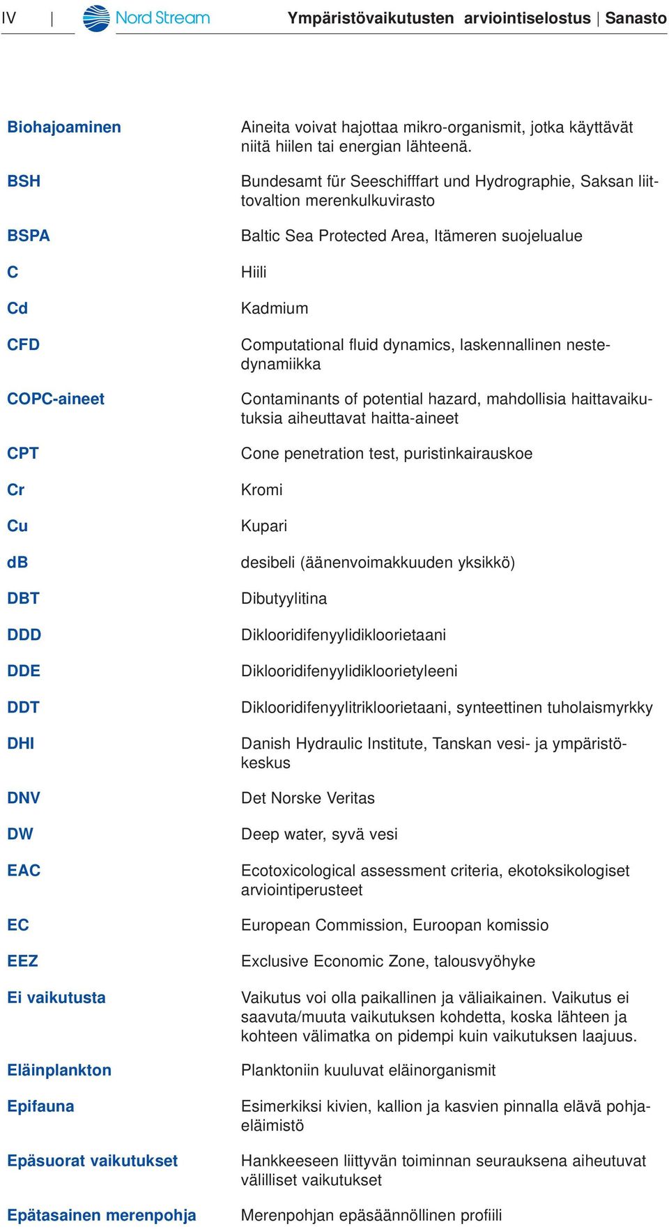 Bundesamt für Seeschifffart und Hydrographie, Saksan liittovaltion merenkulkuvirasto Baltic Sea Protected Area, Itämeren suojelualue Hiili Kadmium Computational fluid dynamics, laskennallinen