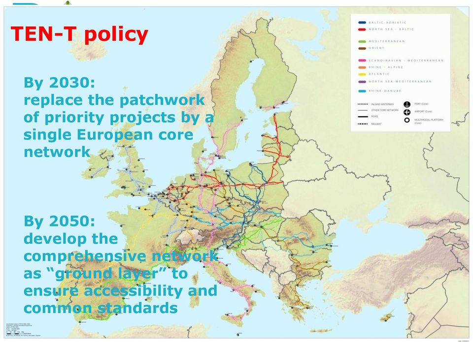 network By 2050: develop the comprehensive network