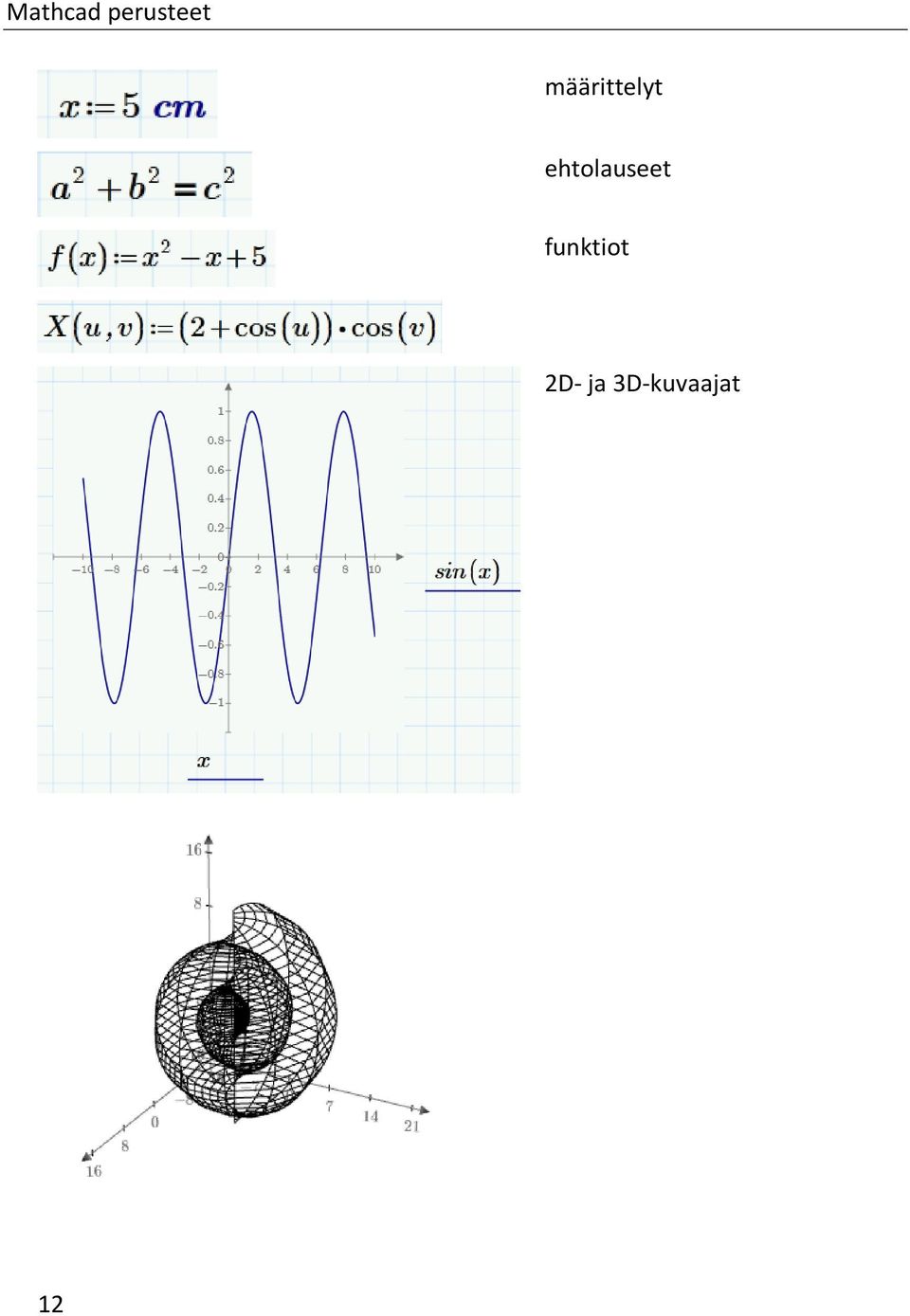 funktiot 2D-