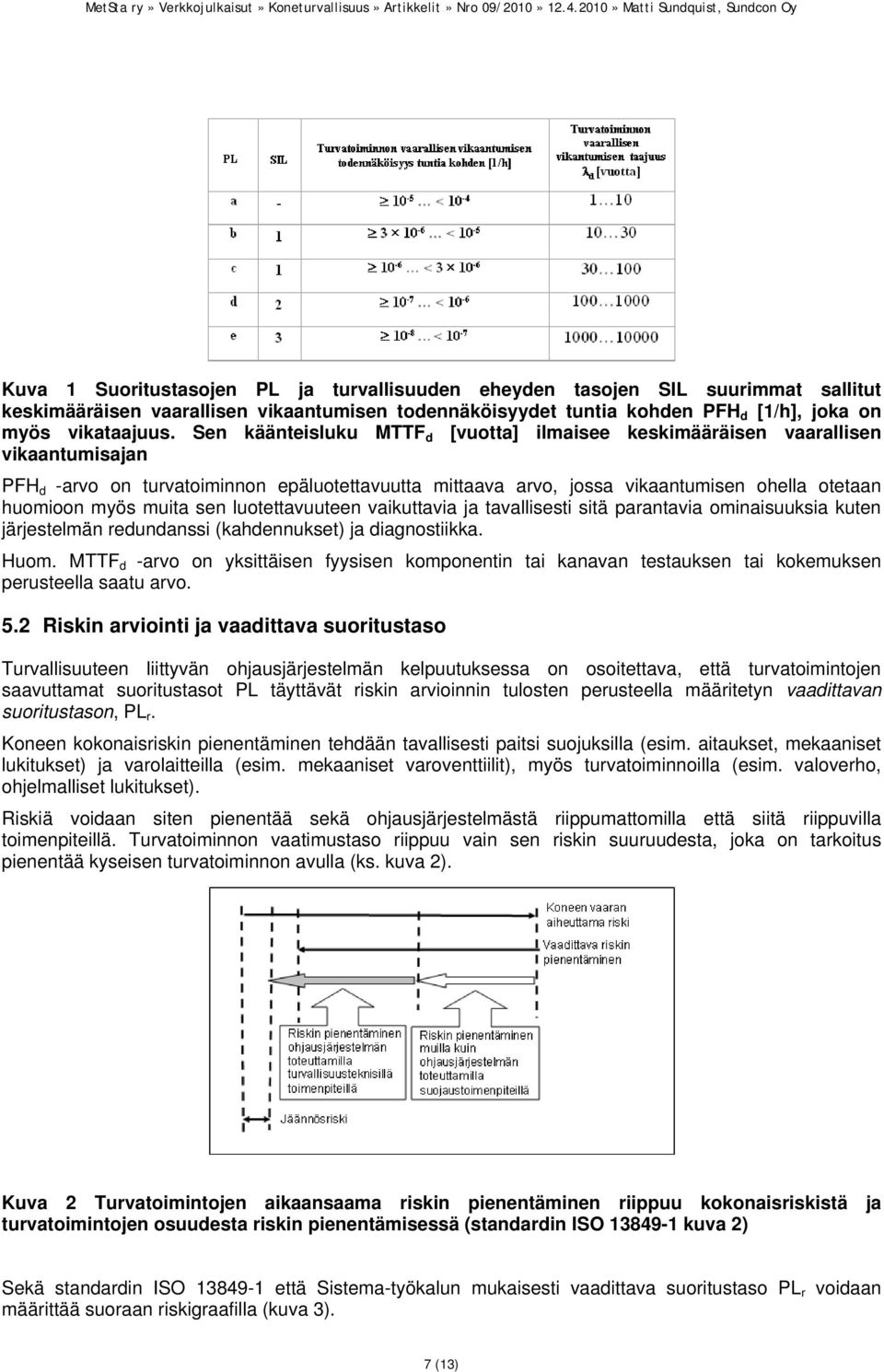 muita sen luotettavuuteen vaikuttavia ja tavallisesti sitä parantavia ominaisuuksia kuten järjestelmän redundanssi (kahdennukset) ja diagnostiikka. Huom.