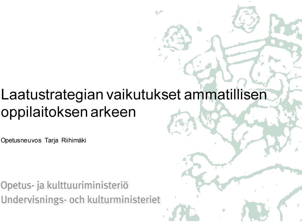 ammatillisen