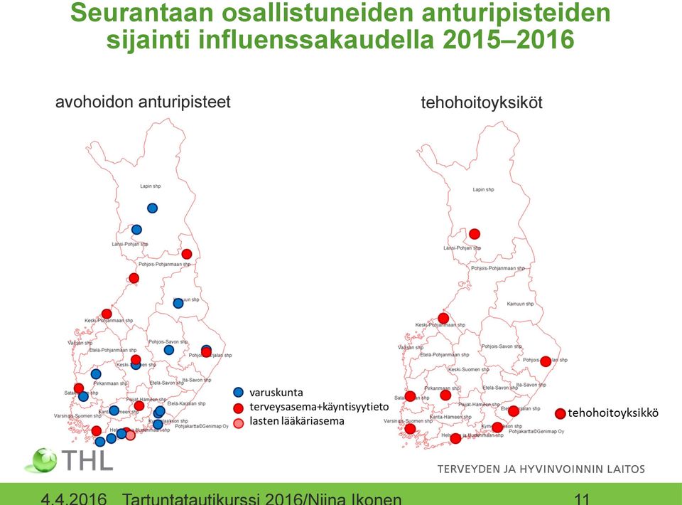 influenssakaudella 2015 2016