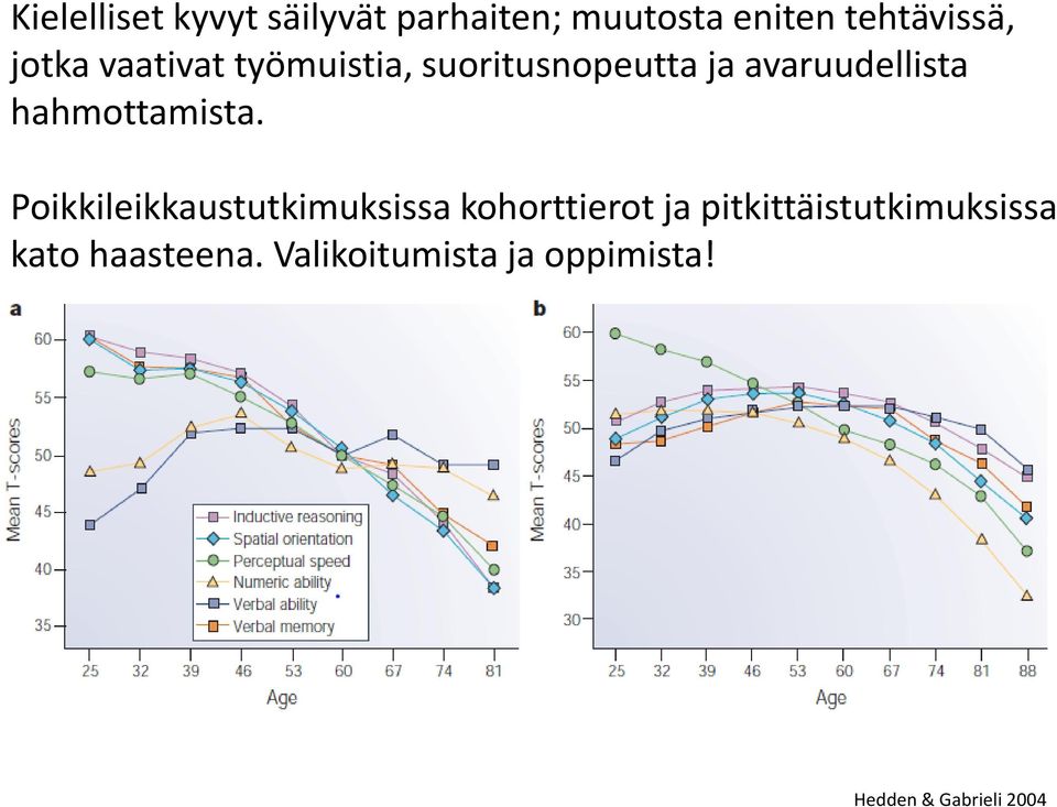 hahmottamista.