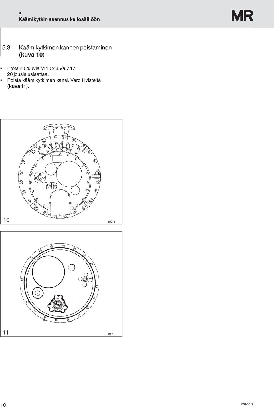 ruuvia M 10 x 35/a.v.17, 20 jousialuslaattaa.