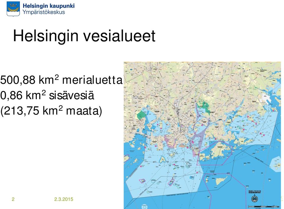 0,86 km 2 sisävesiä