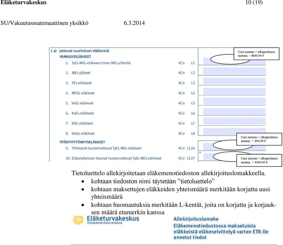 allekirjoituslomakkeella.