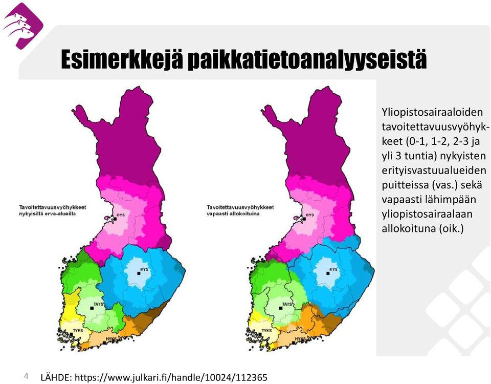 erityisvastuualueiden puitteissa (vas.