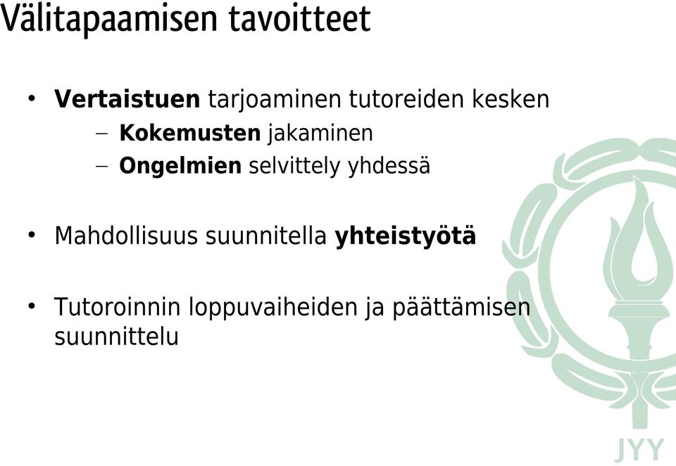 selvittely yhdessä Mahdollisuus suunnitella