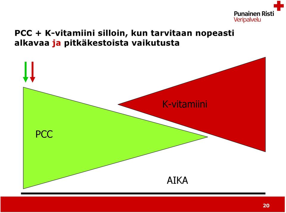 alkavaa ja pitkäkestoista