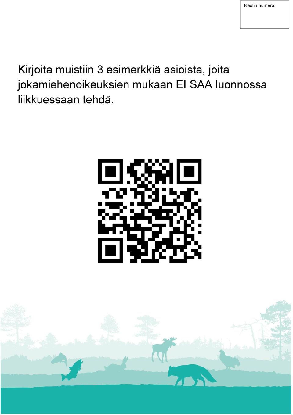 jokamiehenoikeuksien mukaan